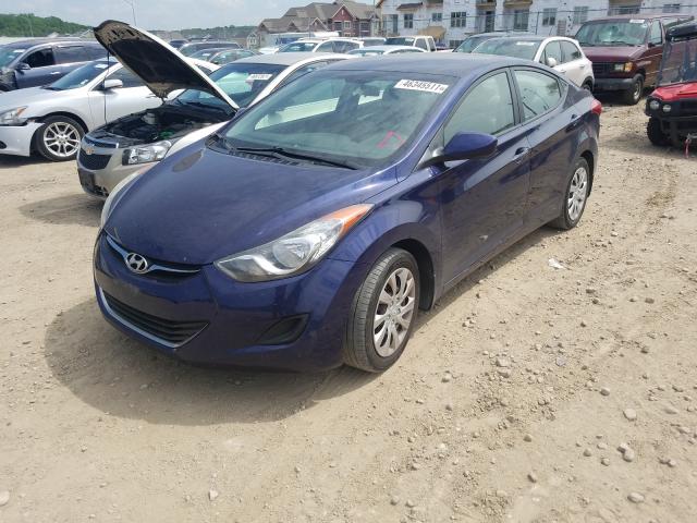 Photo 1 VIN: 5NPDH4AE4DH171550 - HYUNDAI ELANTRA GL 