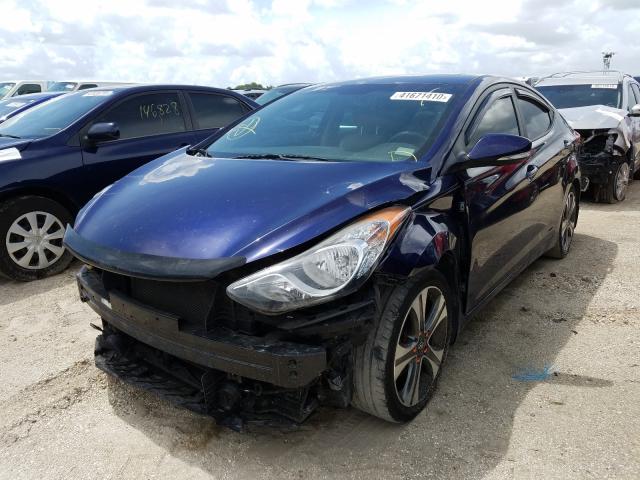 Photo 1 VIN: 5NPDH4AE4DH180412 - HYUNDAI ELANTRA GL 