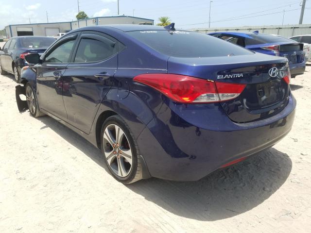 Photo 2 VIN: 5NPDH4AE4DH180412 - HYUNDAI ELANTRA GL 