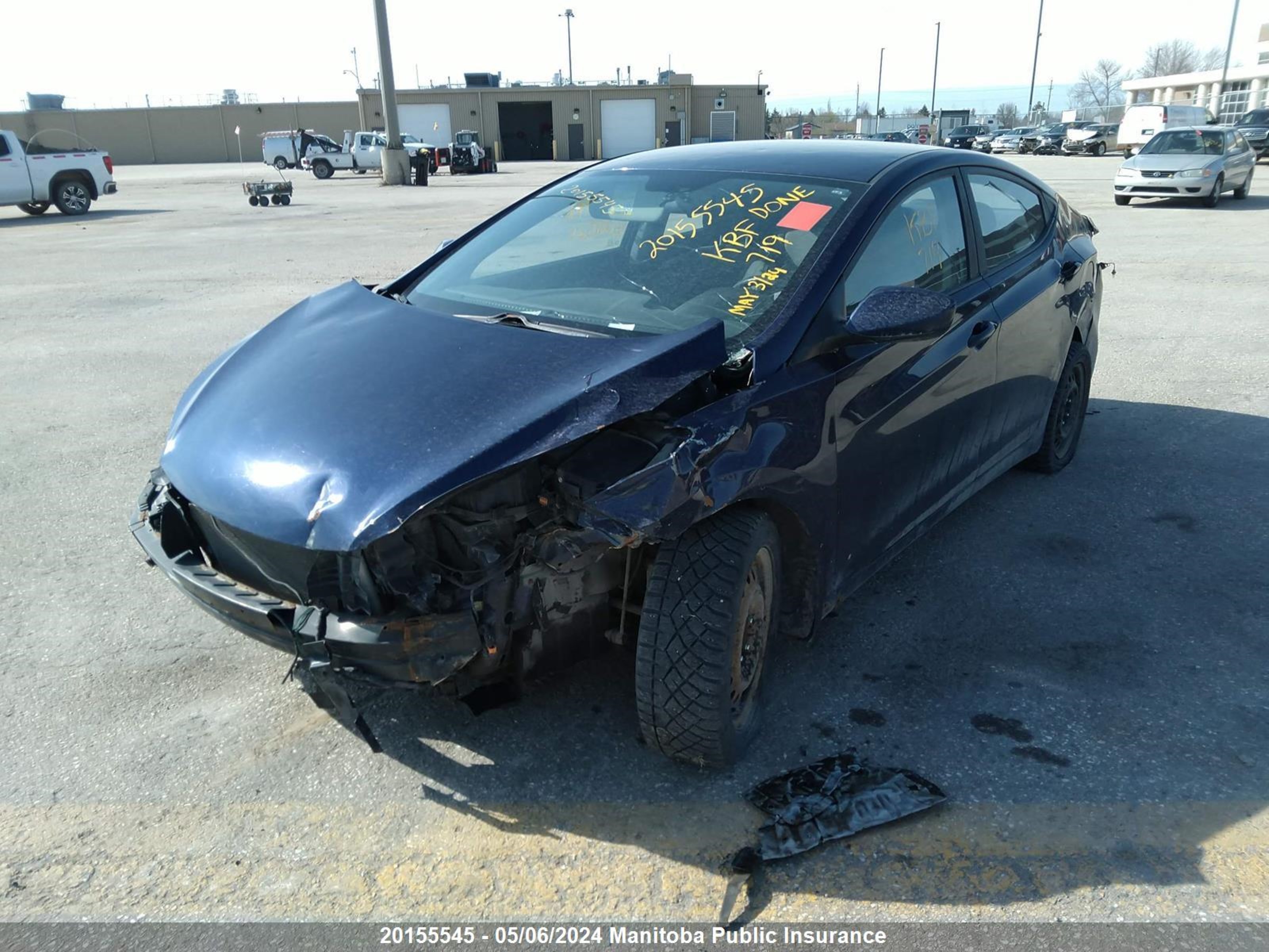 Photo 1 VIN: 5NPDH4AE4DH201520 - HYUNDAI ELANTRA 