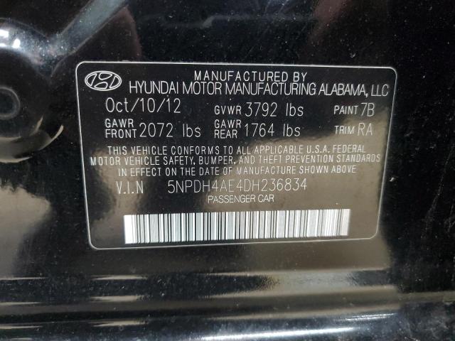 Photo 11 VIN: 5NPDH4AE4DH236834 - HYUNDAI ELANTRA GL 