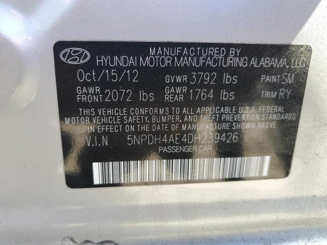 Photo 11 VIN: 5NPDH4AE4DH239426 - HYUNDAI ELANTRA GL 