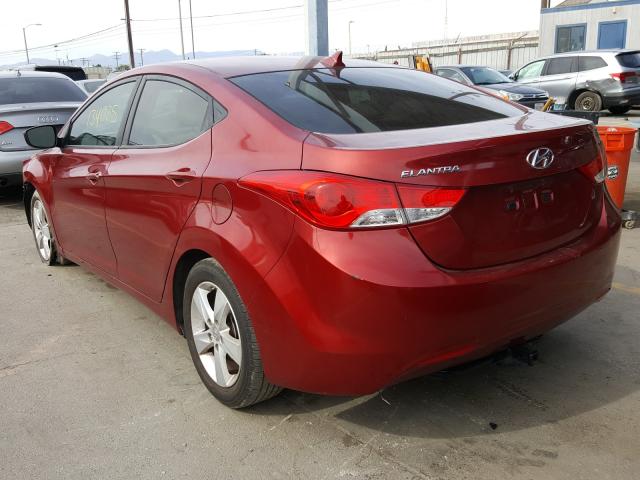 Photo 2 VIN: 5NPDH4AE4DH249213 - HYUNDAI ELANTRA GL 