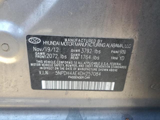 Photo 11 VIN: 5NPDH4AE4DH257084 - HYUNDAI ELANTRA 