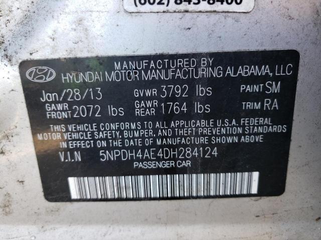 Photo 9 VIN: 5NPDH4AE4DH284124 - HYUNDAI ELANTRA GL 