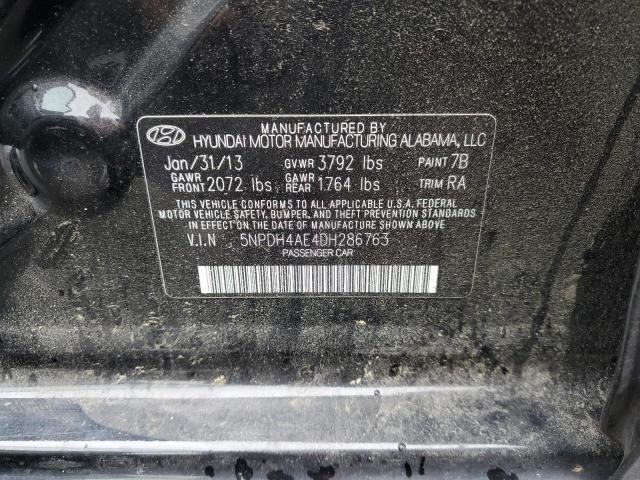 Photo 11 VIN: 5NPDH4AE4DH286763 - HYUNDAI ELANTRA 