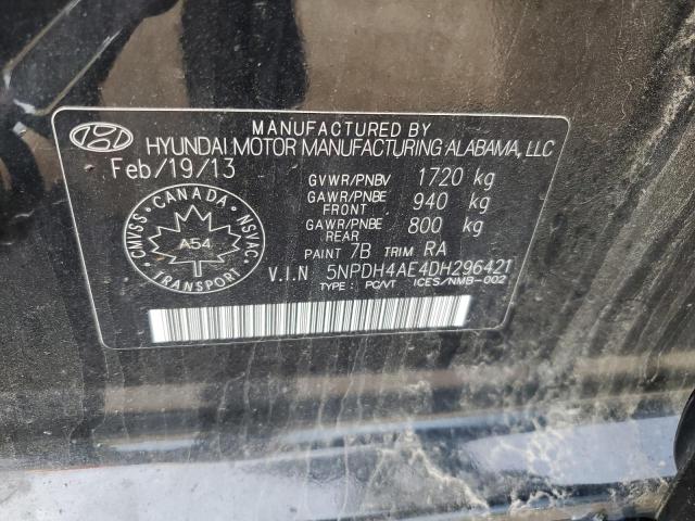 Photo 11 VIN: 5NPDH4AE4DH296421 - HYUNDAI ELANTRA 