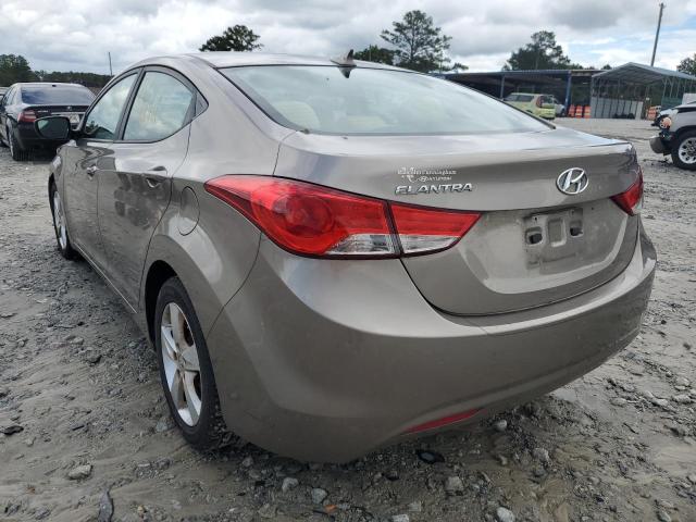 Photo 2 VIN: 5NPDH4AE4DH307451 - HYUNDAI ELANTRA GL 