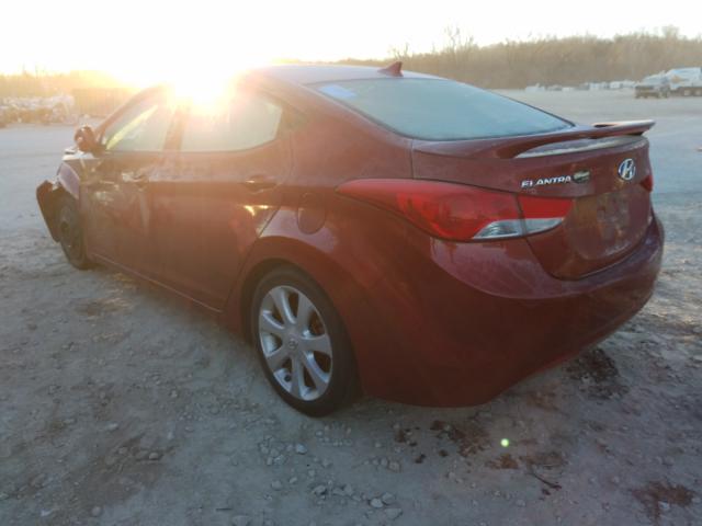 Photo 2 VIN: 5NPDH4AE4DH326260 - HYUNDAI ELANTRA GL 