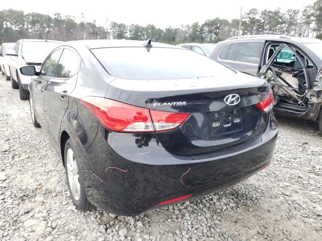 Photo 2 VIN: 5NPDH4AE4DH331846 - HYUNDAI ELANTRA GL 