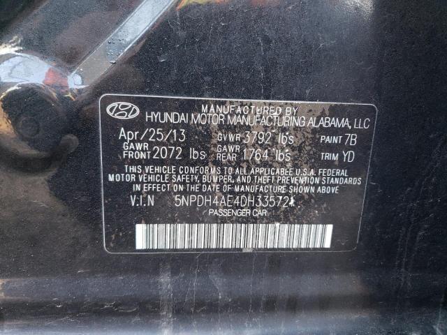 Photo 11 VIN: 5NPDH4AE4DH335721 - HYUNDAI ELANTRA 