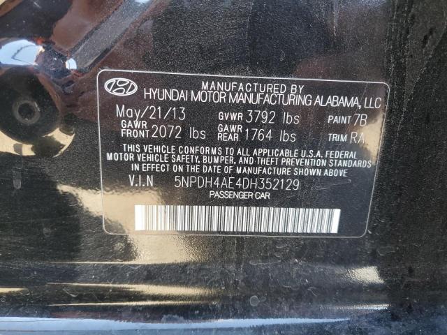 Photo 9 VIN: 5NPDH4AE4DH352129 - HYUNDAI ELANTRA GL 