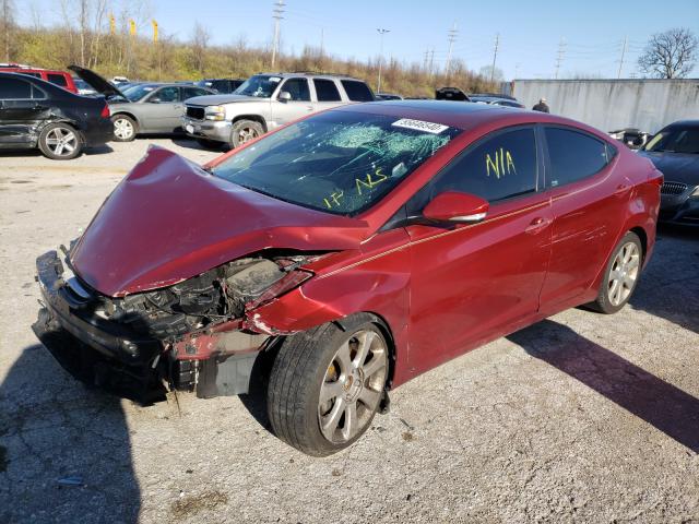 Photo 1 VIN: 5NPDH4AE4DH352549 - HYUNDAI ELANTRA GL 