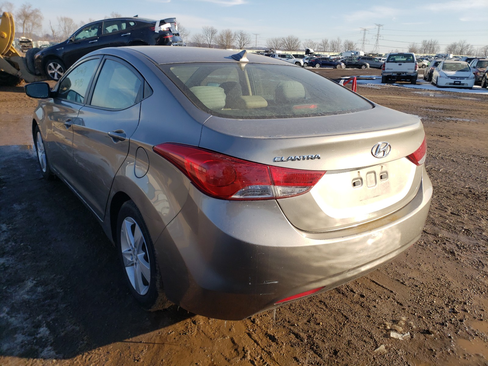 Photo 2 VIN: 5NPDH4AE4DH361283 - HYUNDAI ELANTRA GL 