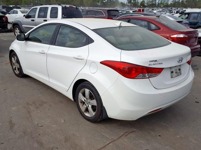 Photo 2 VIN: 5NPDH4AE4DH390041 - HYUNDAI ELANTRA GL 