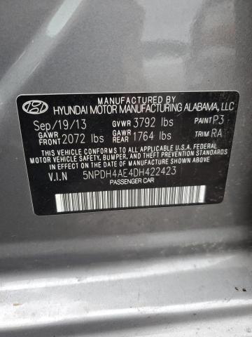 Photo 11 VIN: 5NPDH4AE4DH422423 - HYUNDAI ELANTRA 