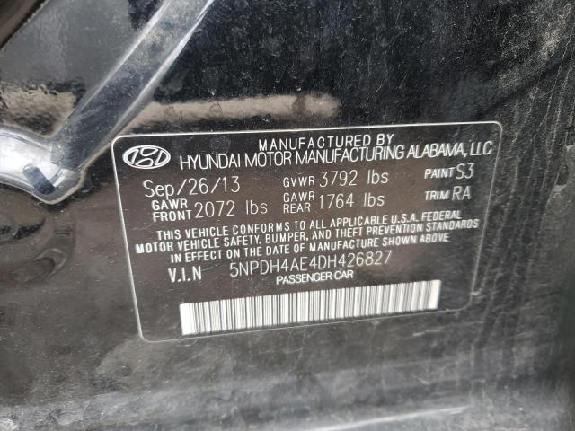 Photo 11 VIN: 5NPDH4AE4DH426827 - HYUNDAI ELANTRA 