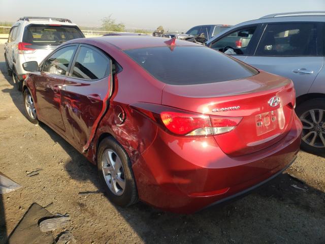 Photo 2 VIN: 5NPDH4AE4EH465631 - HYUNDAI ELANTRA SE 