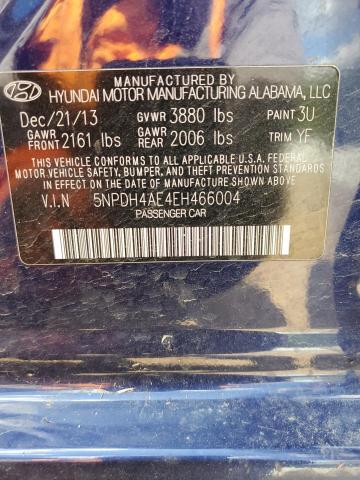 Photo 12 VIN: 5NPDH4AE4EH466004 - HYUNDAI ELANTRA 