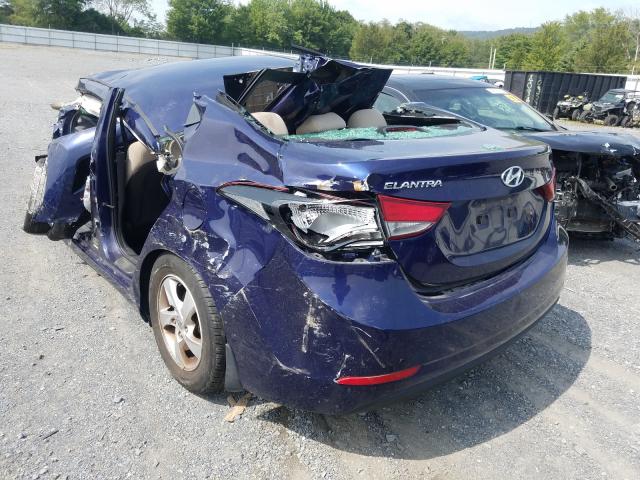 Photo 2 VIN: 5NPDH4AE4EH478590 - HYUNDAI ELANTRA SE 