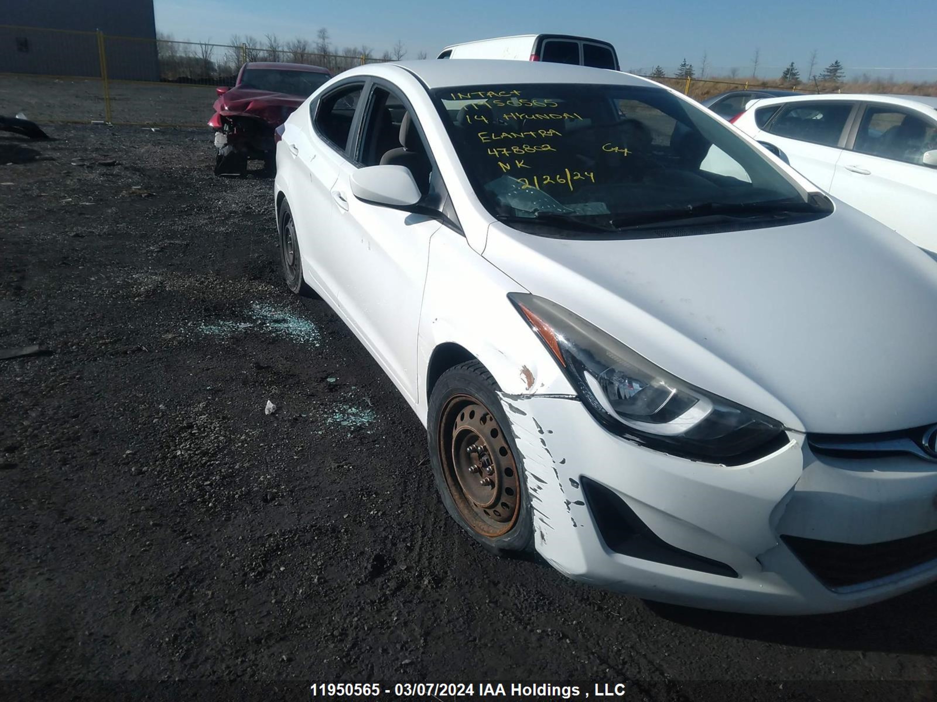 Photo 5 VIN: 5NPDH4AE4EH478802 - HYUNDAI ELANTRA 