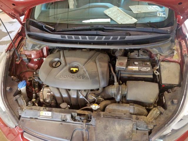 Photo 6 VIN: 5NPDH4AE4EH487080 - HYUNDAI ELANTRA SE 