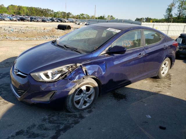 Photo 1 VIN: 5NPDH4AE4EH491727 - HYUNDAI ELANTRA SE 