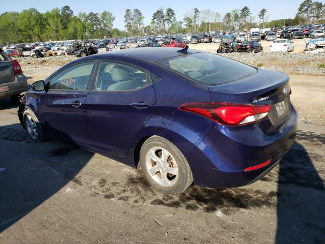 Photo 2 VIN: 5NPDH4AE4EH491727 - HYUNDAI ELANTRA SE 