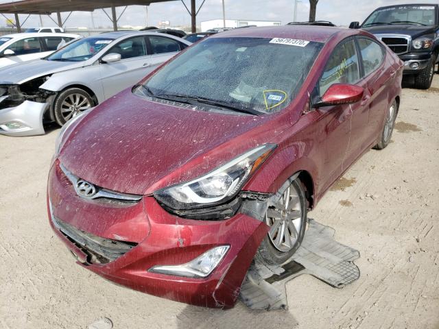 Photo 1 VIN: 5NPDH4AE4EH498192 - HYUNDAI ELANTRA SE 