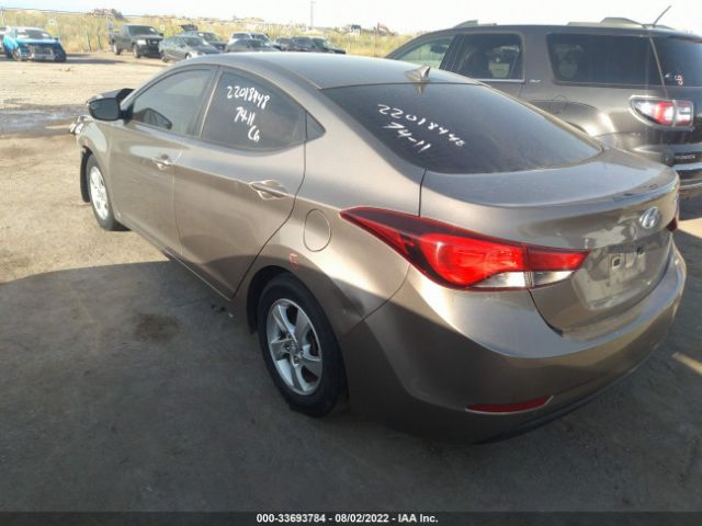 Photo 2 VIN: 5NPDH4AE4EH516741 - HYUNDAI ELANTRA 