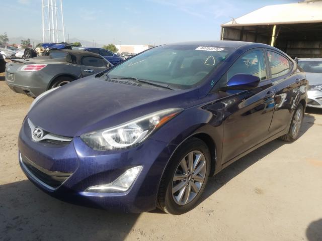 Photo 1 VIN: 5NPDH4AE4EH527593 - HYUNDAI ELANTRA SE 