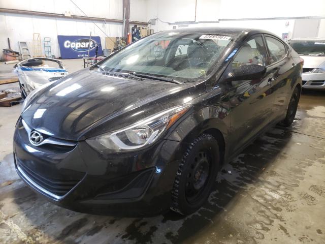 Photo 1 VIN: 5NPDH4AE4EH538609 - HYUNDAI ELANTRA SE 