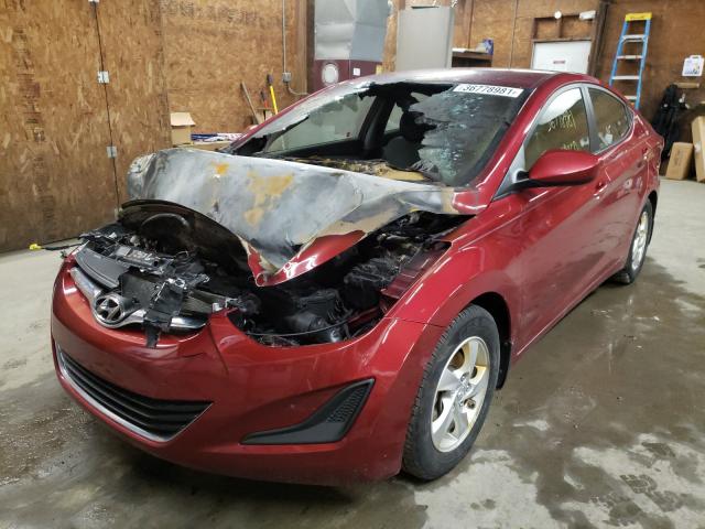 Photo 1 VIN: 5NPDH4AE4EH543065 - HYUNDAI ELANTRA SE 