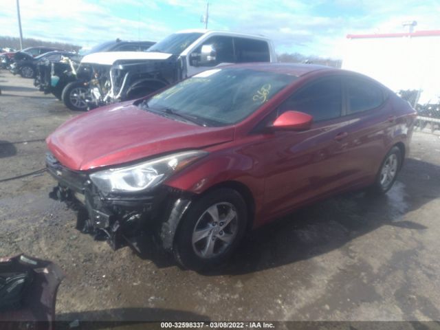 Photo 1 VIN: 5NPDH4AE4EH544295 - HYUNDAI ELANTRA 