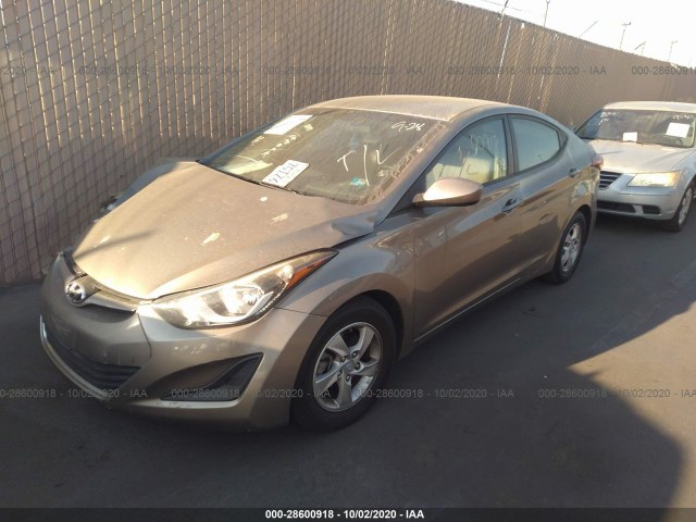 Photo 1 VIN: 5NPDH4AE4FH549806 - HYUNDAI ELANTRA 