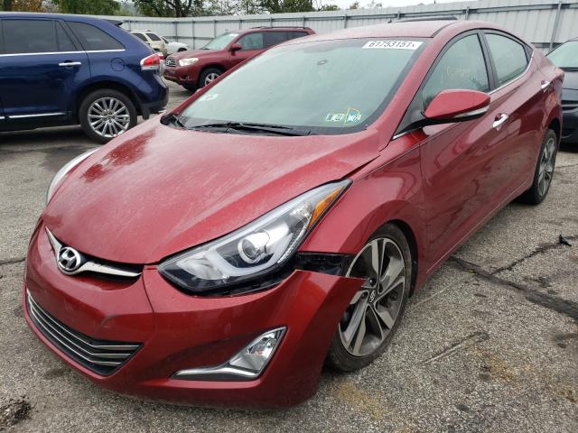 Photo 1 VIN: 5NPDH4AE4FH550177 - HYUNDAI ELANTRA SE 