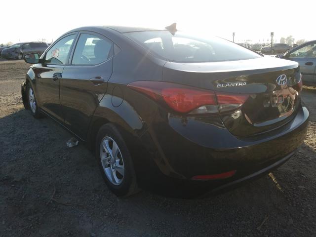 Photo 2 VIN: 5NPDH4AE4FH563110 - HYUNDAI ELANTRA SE 