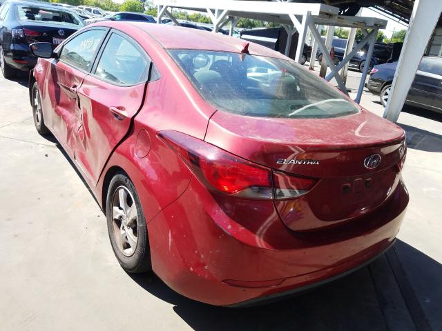 Photo 2 VIN: 5NPDH4AE4FH573720 - HYUNDAI ELANTRA SE 