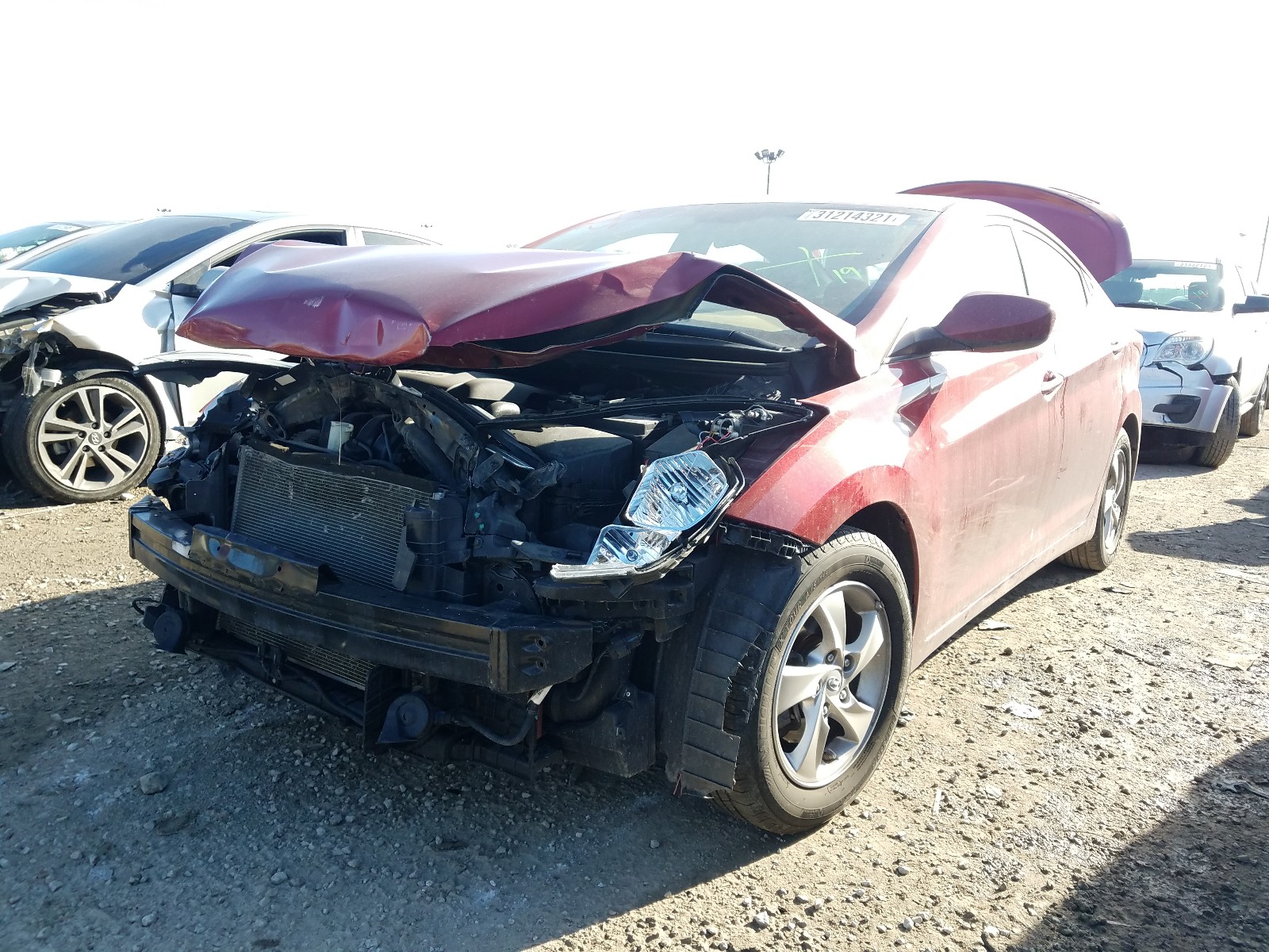 Photo 1 VIN: 5NPDH4AE4FH574916 - HYUNDAI ELANTRA SE 