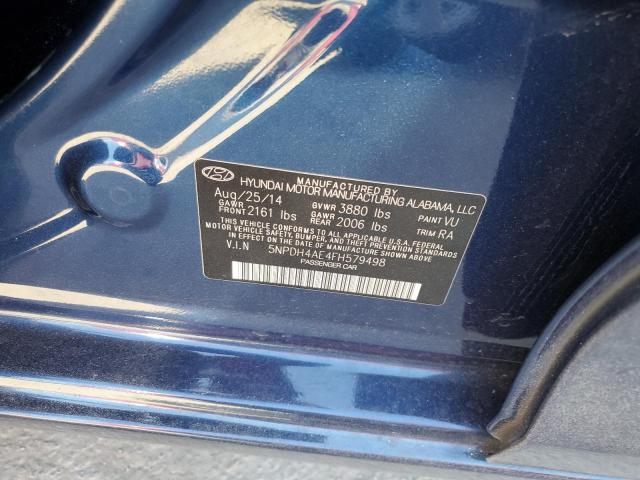 Photo 11 VIN: 5NPDH4AE4FH579498 - HYUNDAI ELANTRA SE 