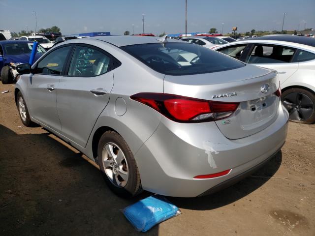 Photo 2 VIN: 5NPDH4AE4FH580425 - HYUNDAI ELANTRA SE 