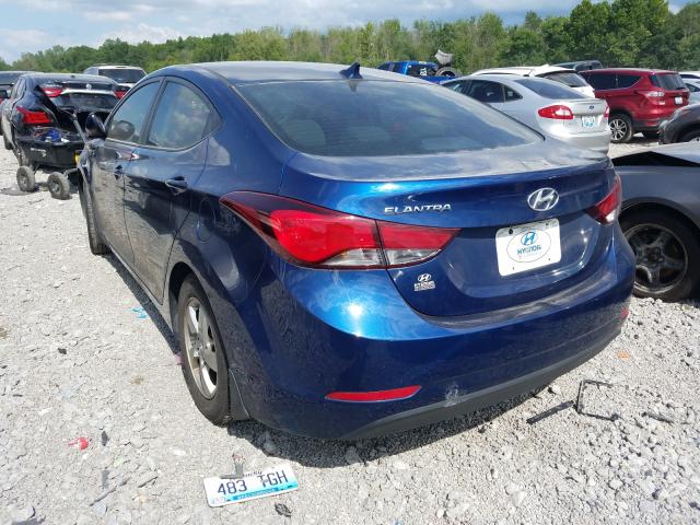 Photo 2 VIN: 5NPDH4AE4FH585849 - HYUNDAI ELANTRA SE 