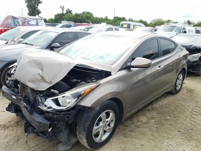 Photo 1 VIN: 5NPDH4AE4FH601015 - HYUNDAI ELANTRA SE 