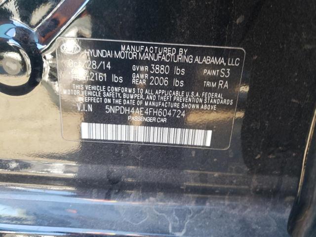 Photo 11 VIN: 5NPDH4AE4FH604724 - HYUNDAI ELANTRA SE 