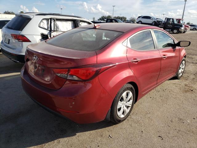 Photo 3 VIN: 5NPDH4AE4GH668876 - HYUNDAI ELANTRA SE 