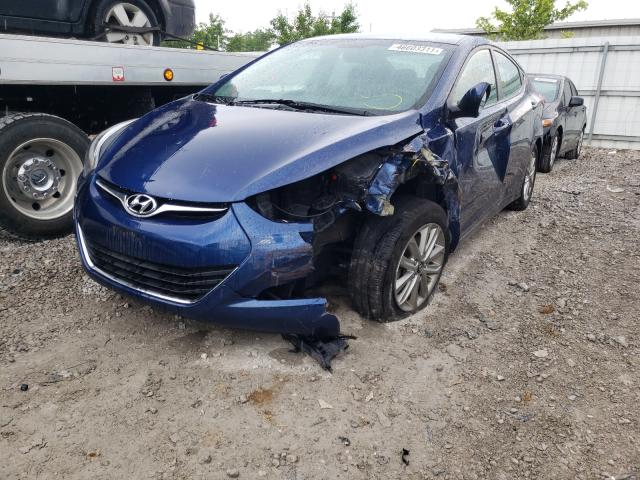 Photo 1 VIN: 5NPDH4AE4GH672328 - HYUNDAI ELANTRA SE 