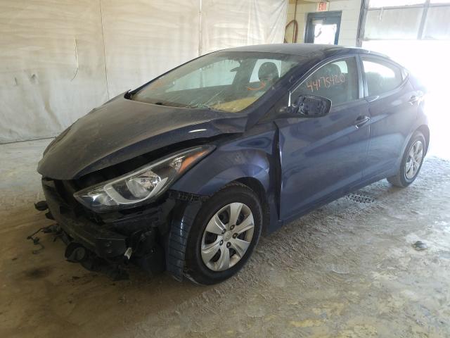 Photo 1 VIN: 5NPDH4AE4GH673933 - HYUNDAI ELANTRA SE 