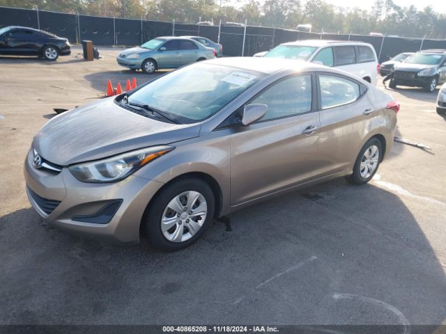 Photo 1 VIN: 5NPDH4AE4GH686309 - HYUNDAI ELANTRA 