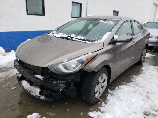 Photo 1 VIN: 5NPDH4AE4GH686908 - HYUNDAI ELANTRA SE 