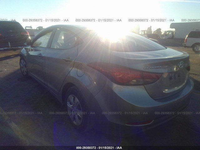 Photo 2 VIN: 5NPDH4AE4GH688027 - HYUNDAI ELANTRA 